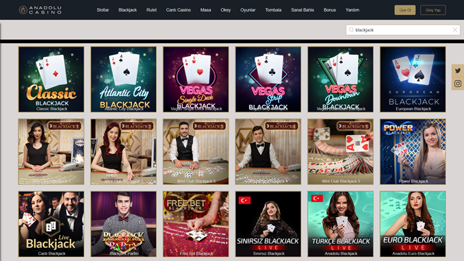 Anadolucasino Blackjack Kuralları – Anadolucasino Blackjack Hakkında